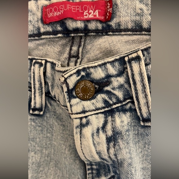 524 acid style wash Levi’s - Picture 6 of 8